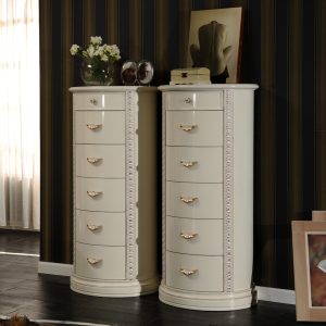 Comoda cu 6 sertare Camelia crem
